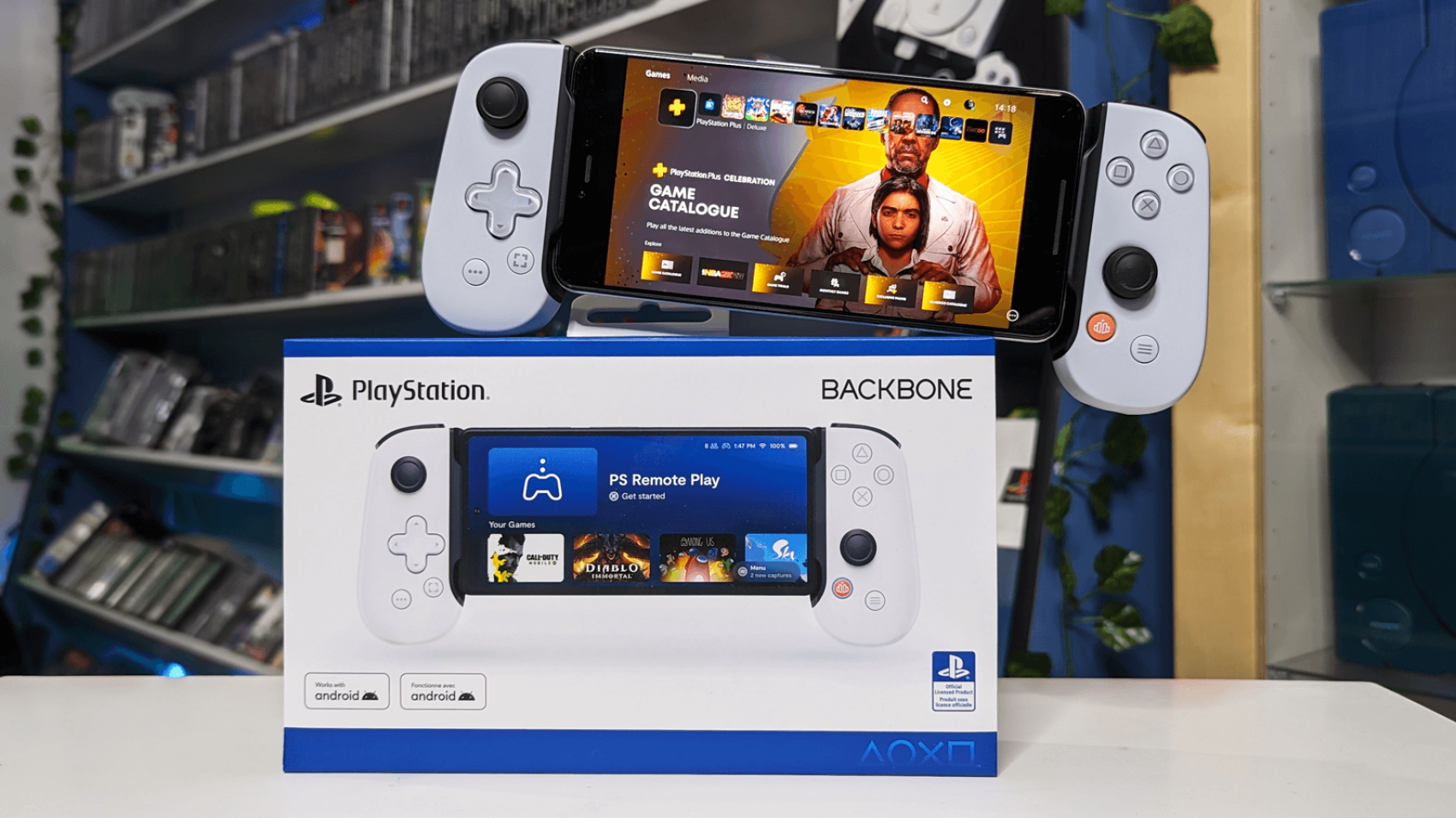 Grab the PlayStation Backbone Mobile Phone Controller Now on